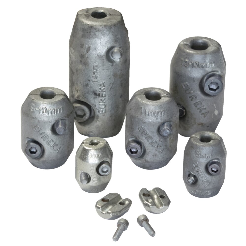 Wire Rope Clamp Eureka, zinc plated clamp Certex Norway